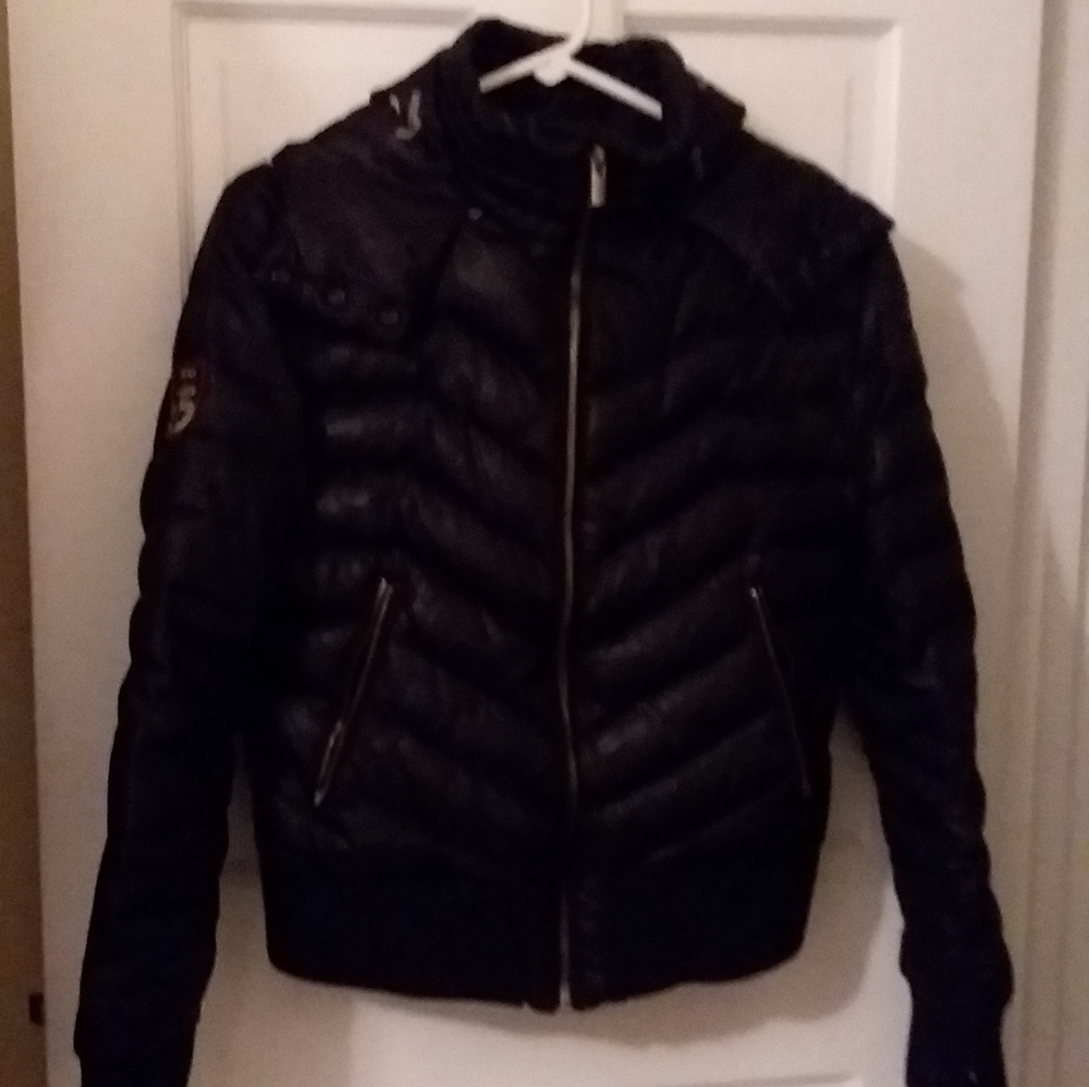 Kids L Triple F.A.T. Goose Down Black Puff Jacket
